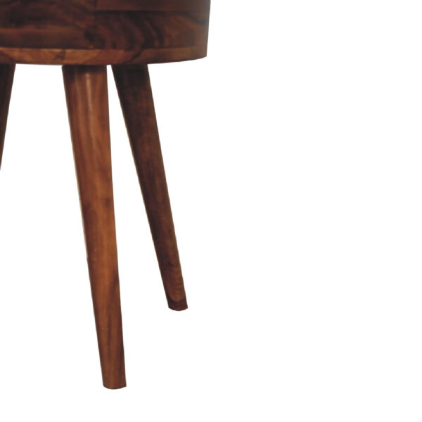 Levzu Honey Wood Bedside Table - Image 8